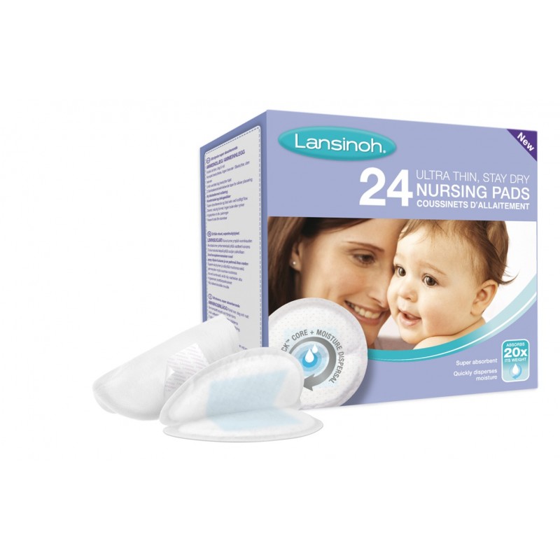 Lansinoh Coussinets d'allaitement jetables 24 pièces - Babyboom Shop