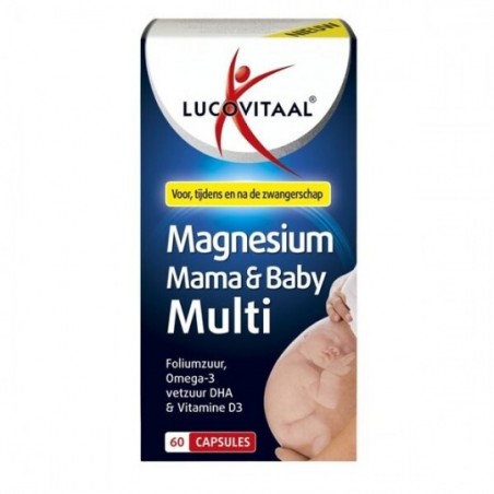 Lucovitaal Magnesium mama & baby 60 stuks