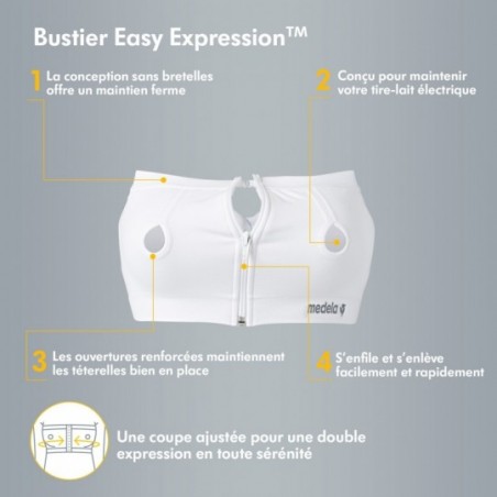 Medela Le bustier d´allaitement Easy Expression taille L