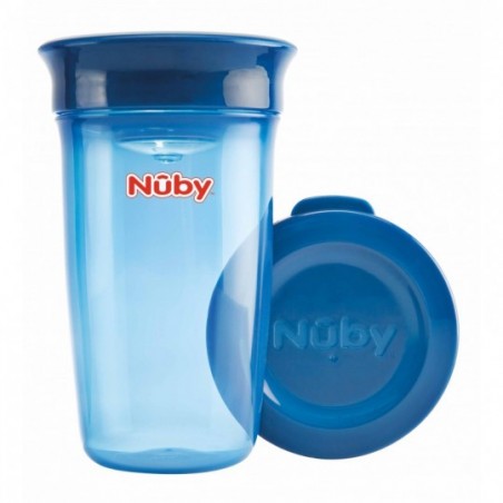 Nuby Gobelet magique 360° - bleu