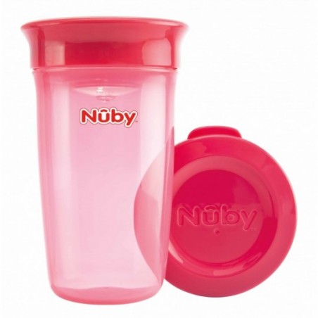 Nuby 360° Wonder cup - roze