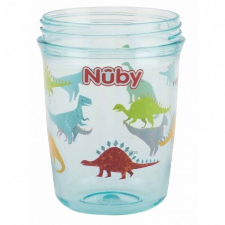 Nuby Flip-It Antilekbeker met Handvatten uit Tritan™ - Aqua