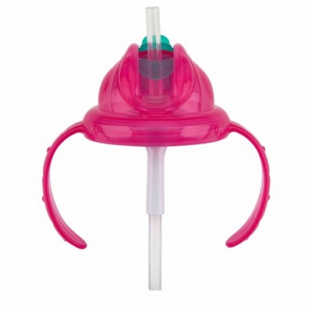 Nuby Flip-It Antilekbeker met Handvatten uit Tritan™ - roze