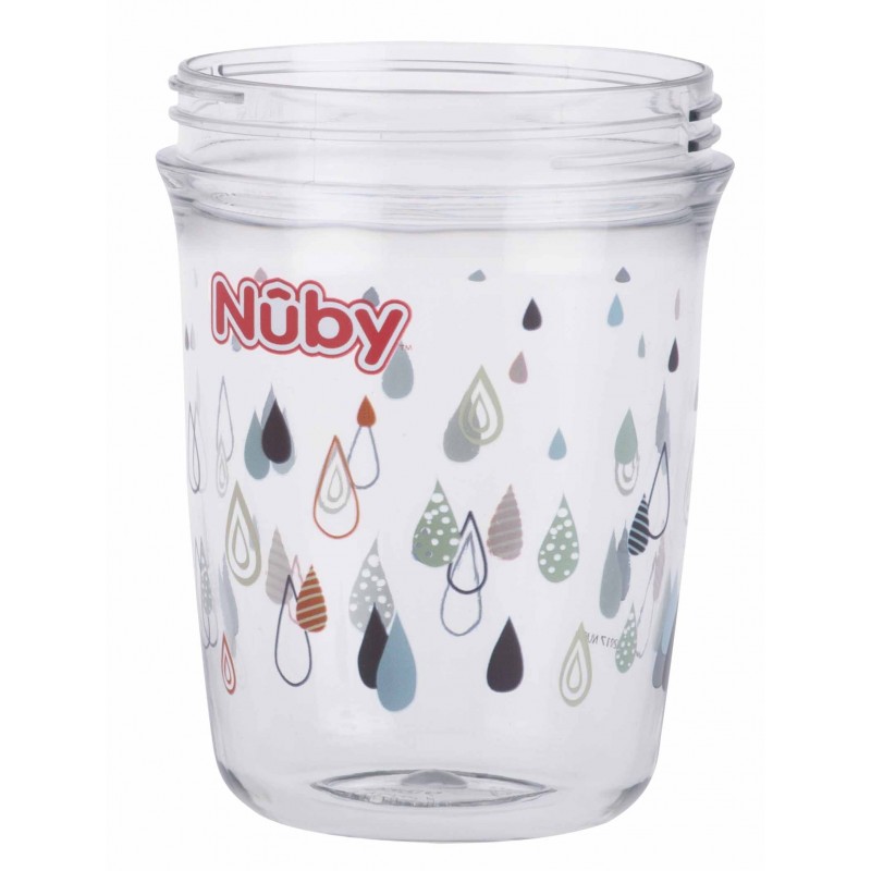 Nuby Gobelet Magique 360 Avec Anses En Tritan Gris Babyboom Shop