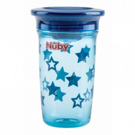 Nuby 360° Wonder cup uit Tritan™ - blauw
