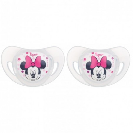 Tigex Sucettes physiologiques silicone Minnie 2 pièces