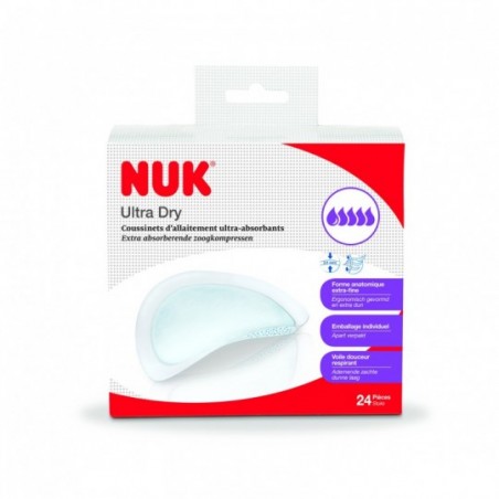 NUK Coussinets Ultra Dry 60 pièces