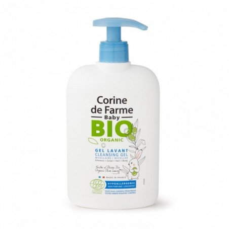 Corine de Farme Gel lavant à l'extrait de feuille d'olivier Bio
