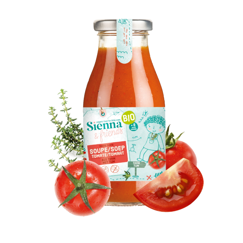 Sienna & Friends Soupe à la tomate Bio - Babyboom Shop