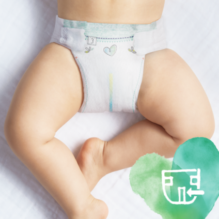 Pampers Pure protection Taille 1 50 pièces
