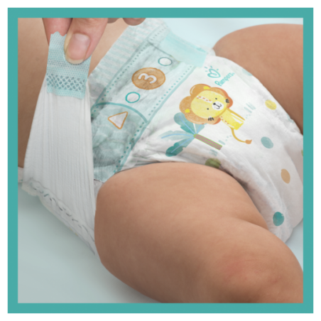 Pampers Baby dry maxi geant Taille 3 104 pièces