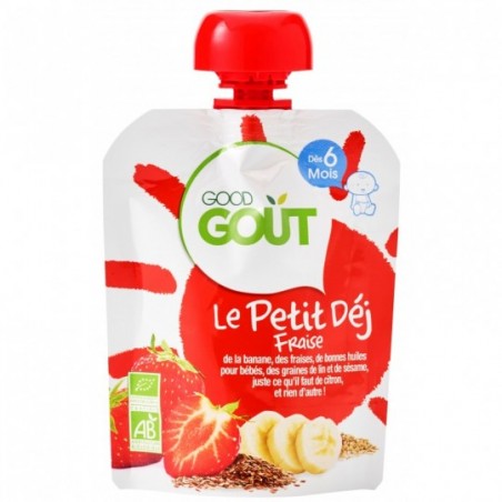 Good Gout Petit déjeuner fraise Bio