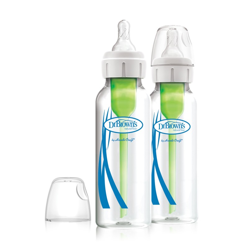 Dr. Brown's Options+ Anti-colic Bottle Biberon à col étroit 250ml -  Babyboom Shop