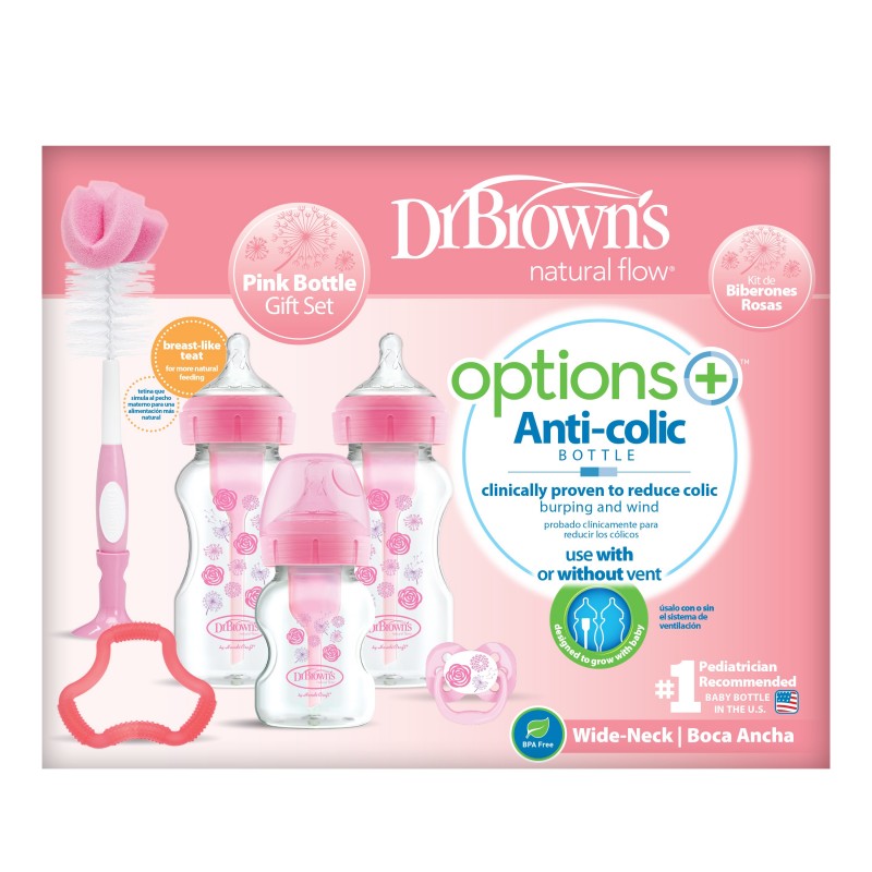 Dr. Brown's Options+ Kit cadeau Col étroit - Babyboom Shop