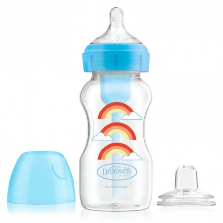 Dr. Brown's Options + Bottle to Sippy starterkit Breed 270ml