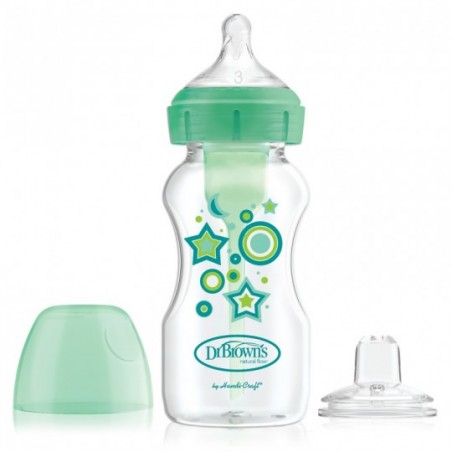 Dr. Brown's Options + Bottle to Sippy starterkit breed 270ml