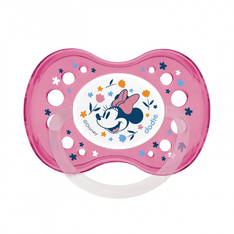 Sucette silicone +18m Minnie Dodie - 2 sucettes