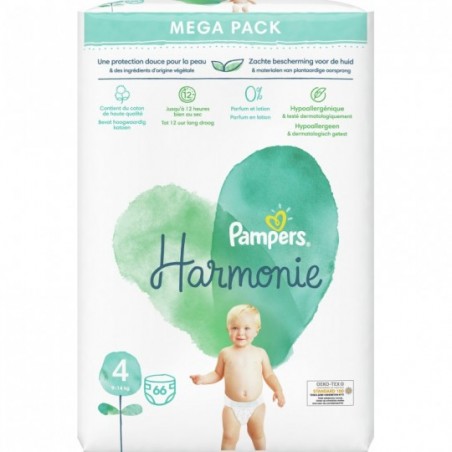 Pampers Harmonie Maxi Maat 4 66 stuks - Babyboom Shop