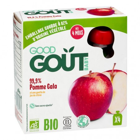 Good Gout Pomme Gala  Bio - Babyboom Shop
