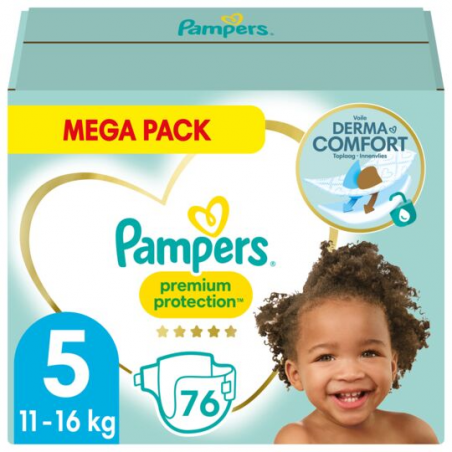 Pampers Premium Protection Mega Maat 5 76 stuks - Babyboom Shop
