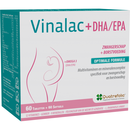 Vinalac DHA/EPA - 60+60 - Babyboom Shop