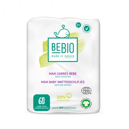 Bebio Maxi Baby Wattenschijfjes BIO katoen
