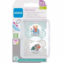 MAM Sucette Start Silicone 0-2 mois ours dinosaure - Babyboom Shop - Babyboom  Shop