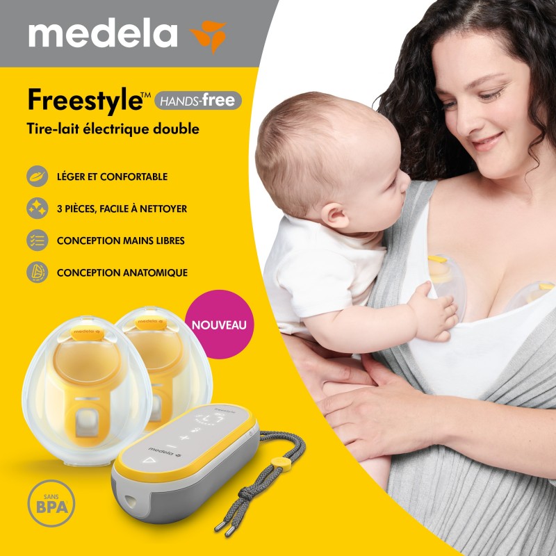 Tire-lait Freestyle™ Hands-free Medela - Exprimez votre lait en