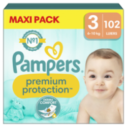 Pampers Premium Protection Maxi Pack Taille 3 102 pièces - Babyboom Shop -  Babyboom Shop