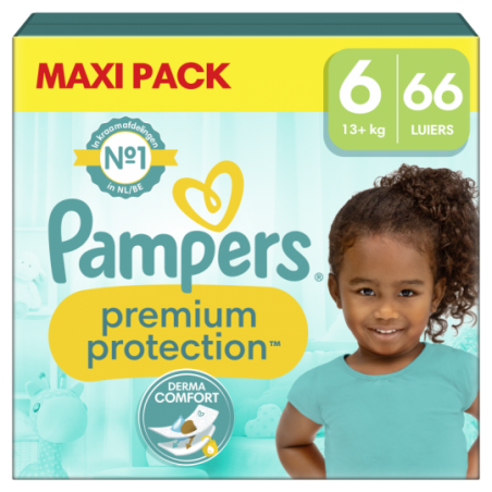 Pampers Premium Protection Maxi Pack Maat 6 66 stuks - Babyboom Shop